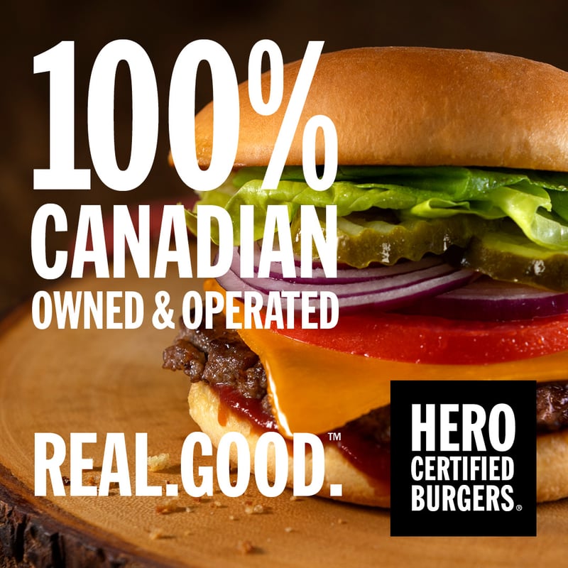 Hero Certified Burgers - Argentia cover