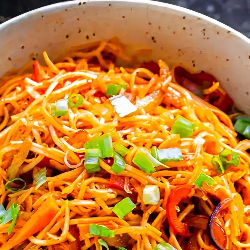 Spicy Sichuan Chow Mein Noodles