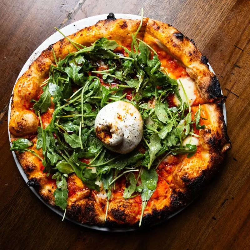 Burrata Pizza (Red)