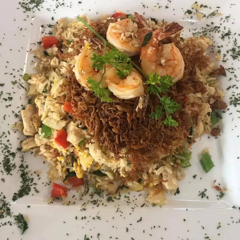 Crispy Basil Fried Rice