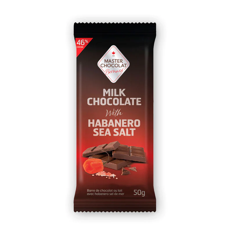 Milk Bar with Habanero Sea Salt - Master Chocolat by Bernard