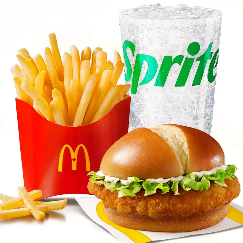 McCrispy Extra Value Meal [870-1080 Cals]
