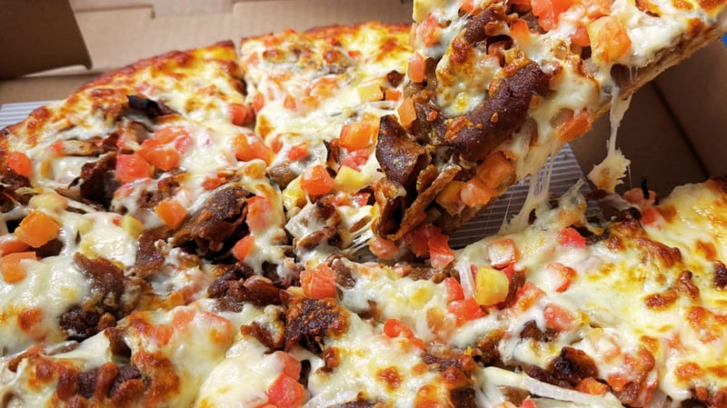 Bow Tie Pizza (Mahogany) cover