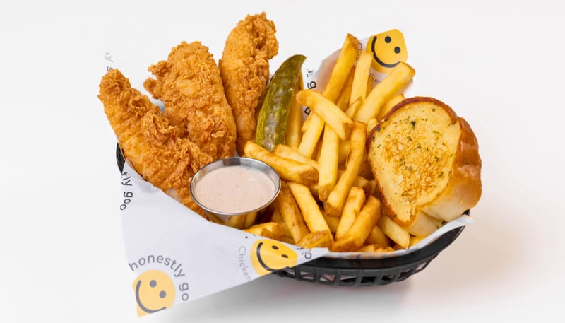 Honestly Good Chicken Fingers cover