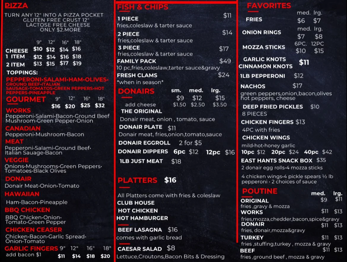 Menu photo 1