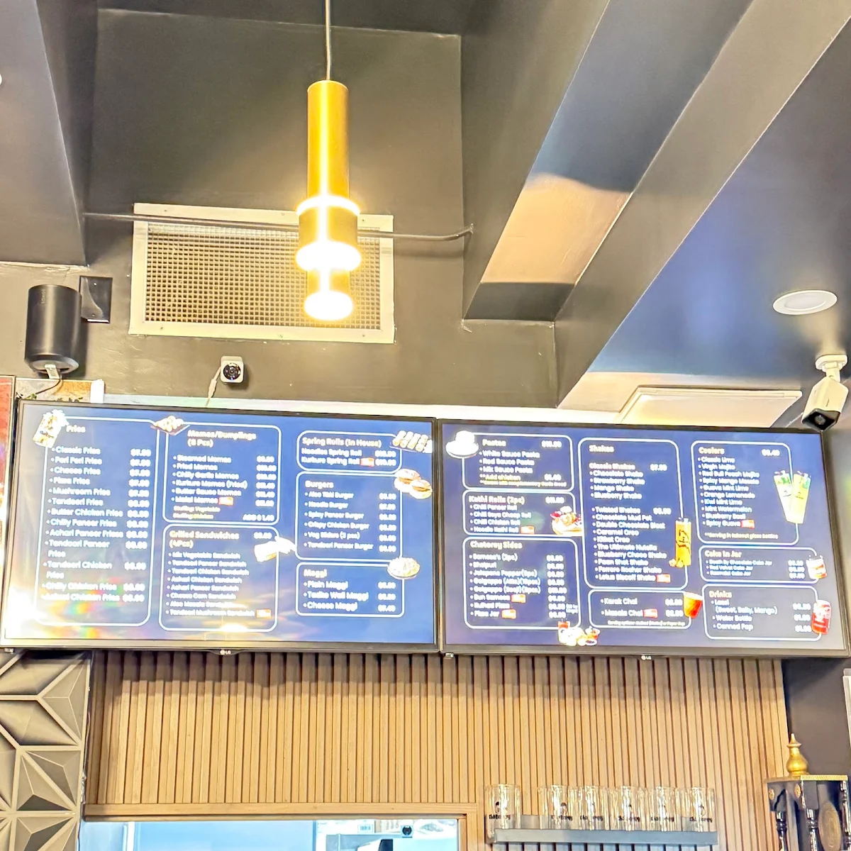 Menu, Chatorey