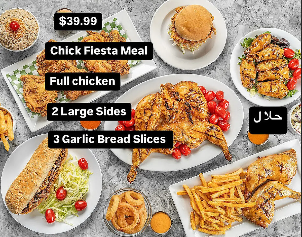 Menu, Chick Fiesta