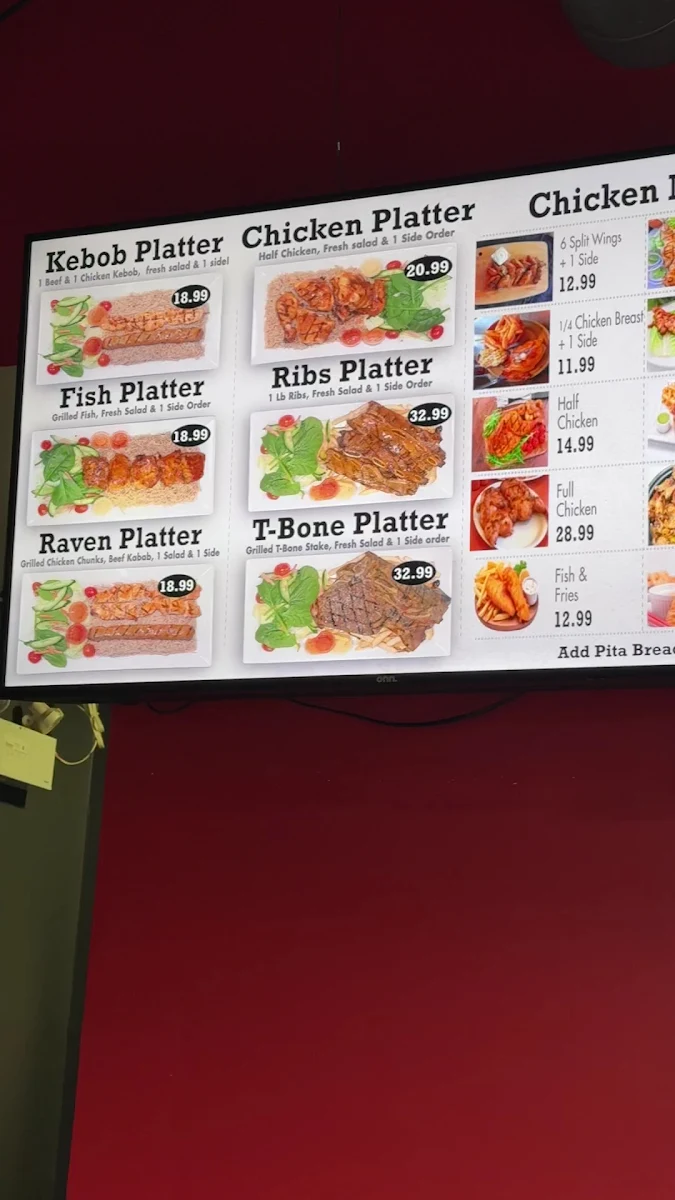 Menu, Chick Fiesta