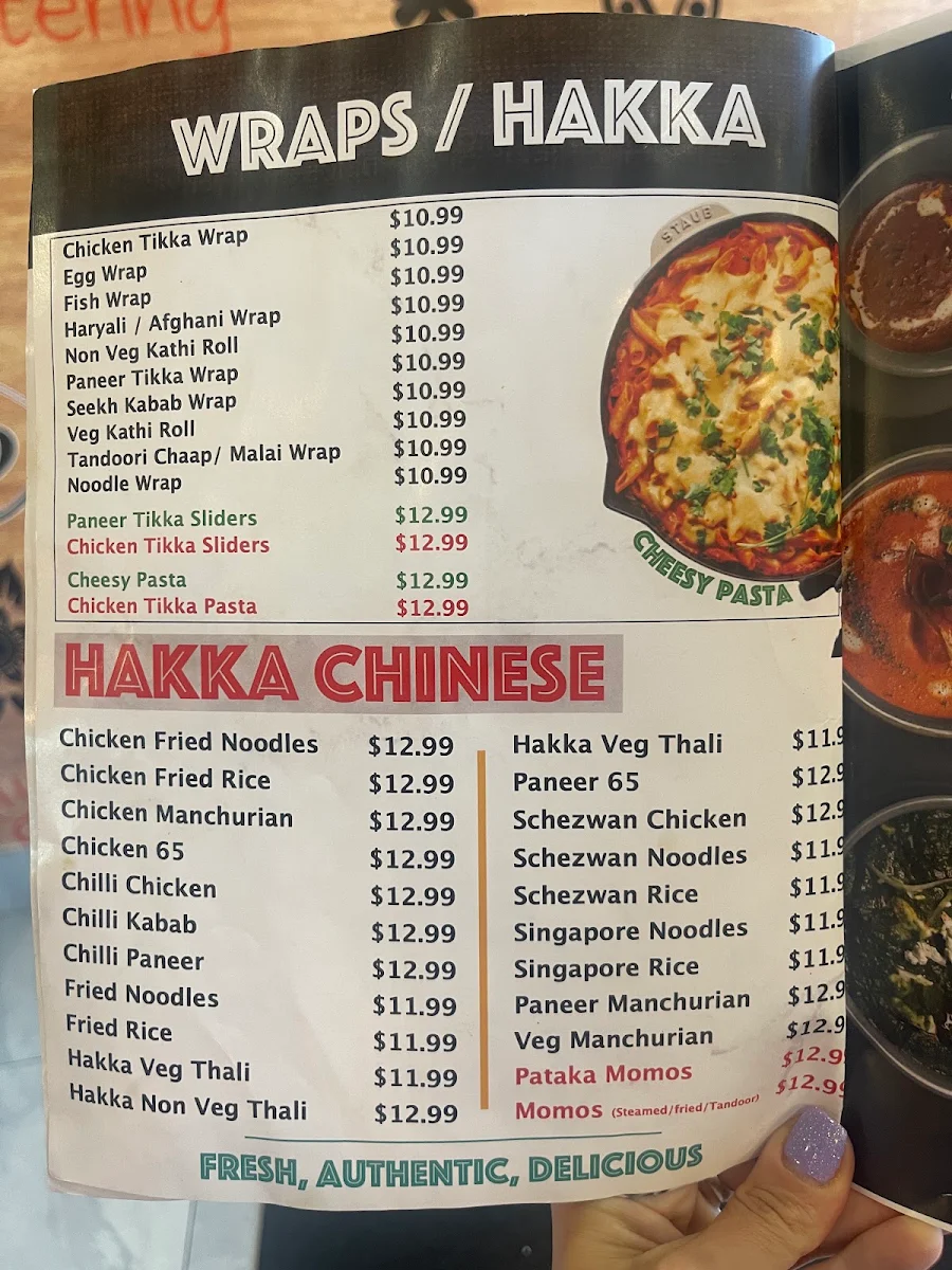 Menu, The Indian Sweet House & Restaurant