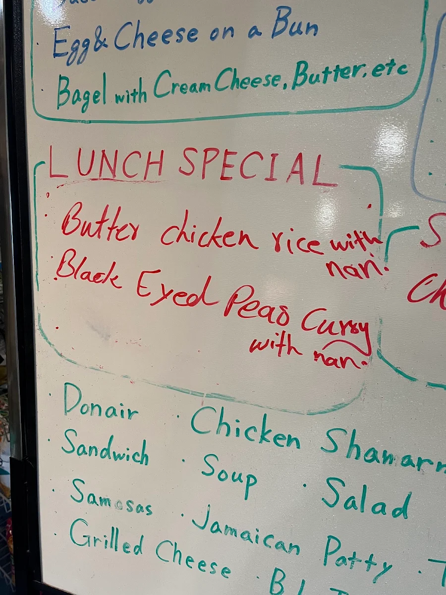 Menu, Cravings Bagels & Desserts