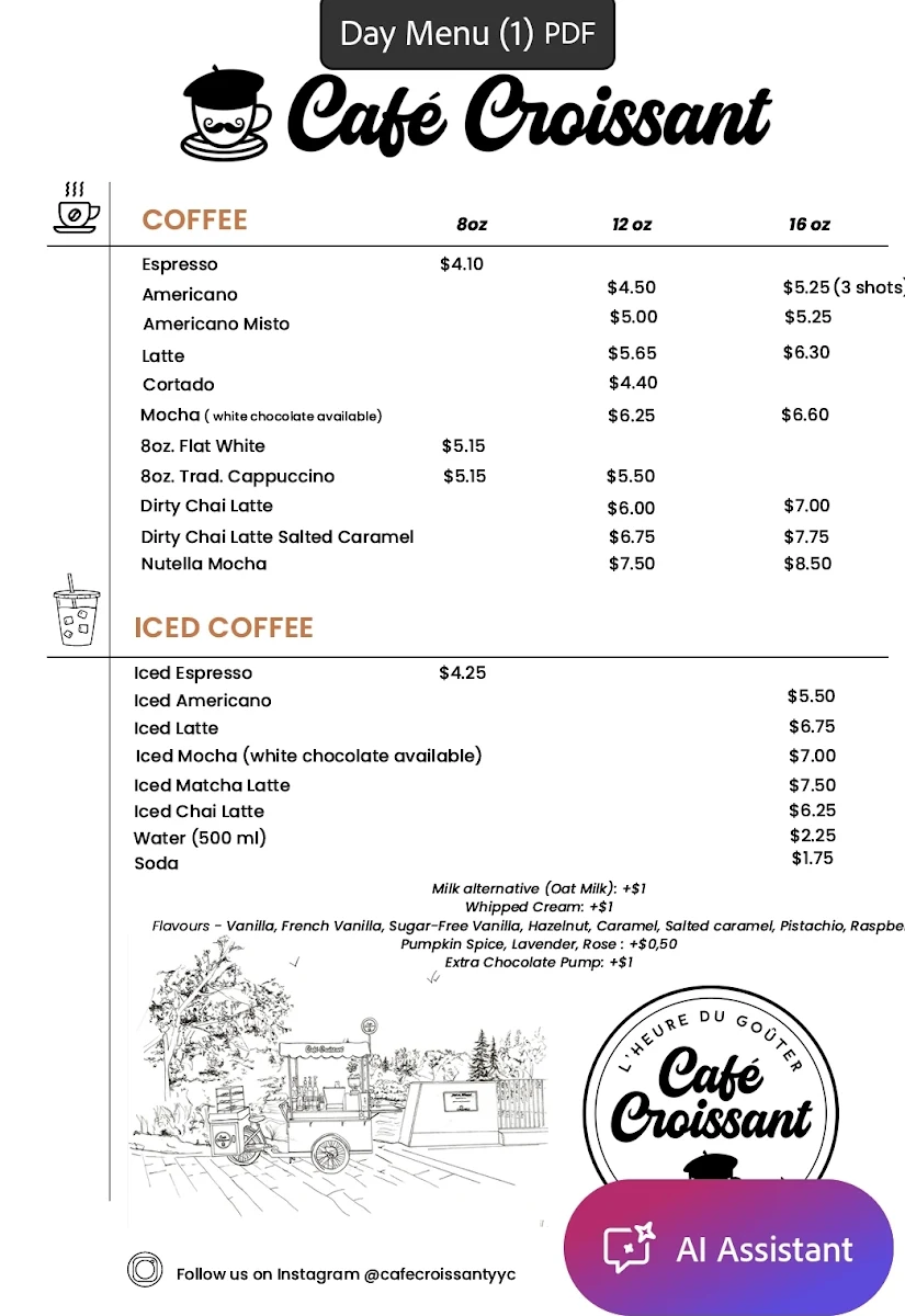 Menu photo 1