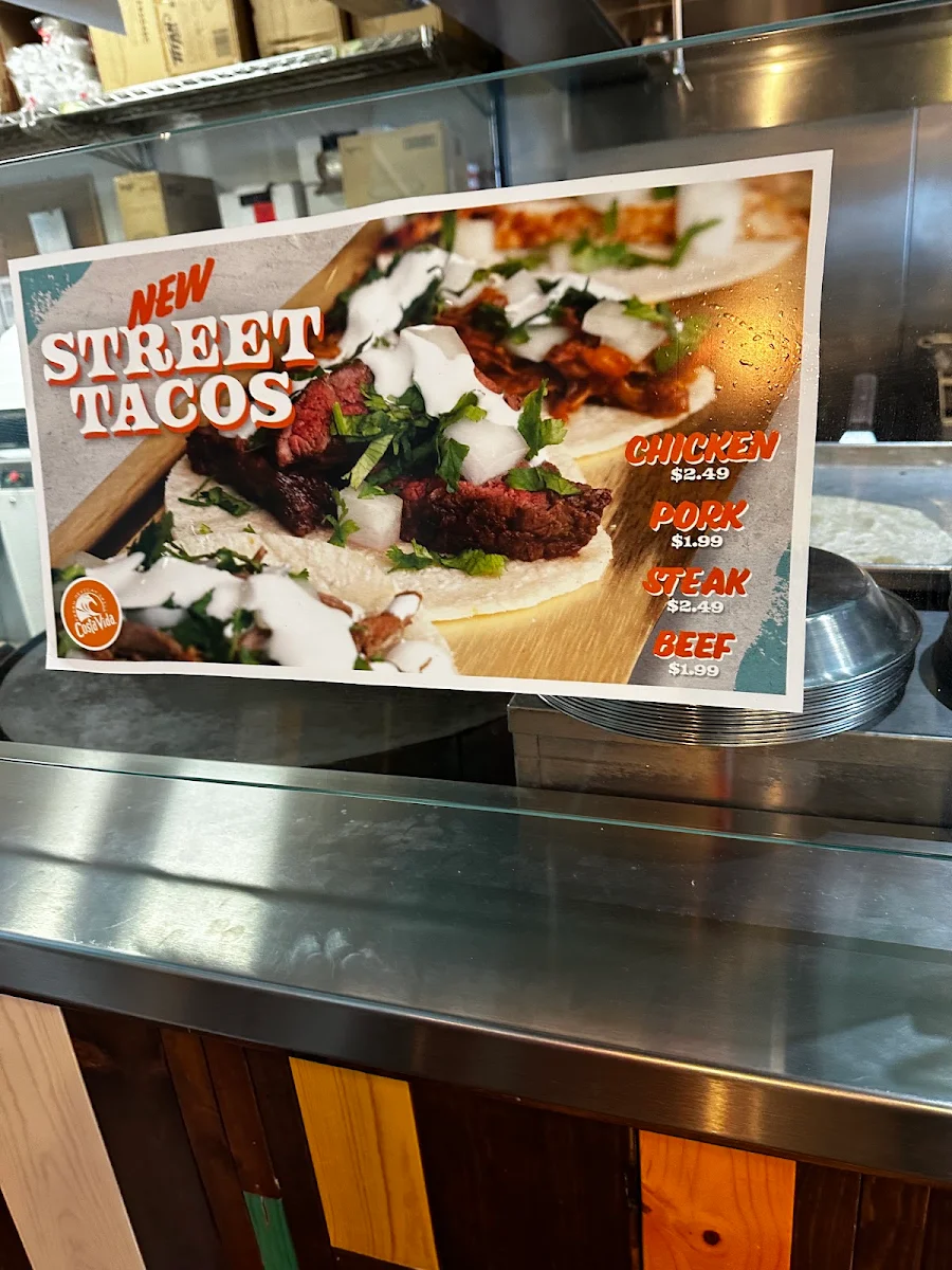 Menu, Costa Fresh Mexican Grill
