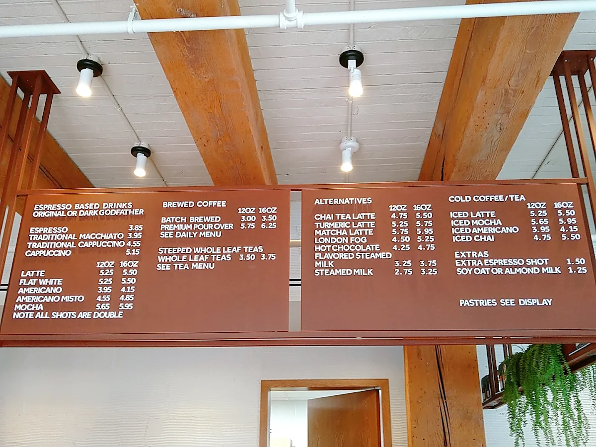 Menu, Analog Coffee