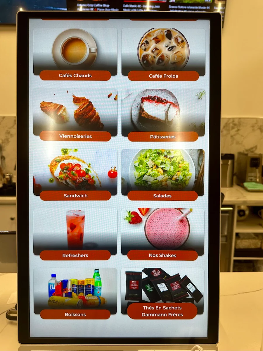 Menu, Barri Café