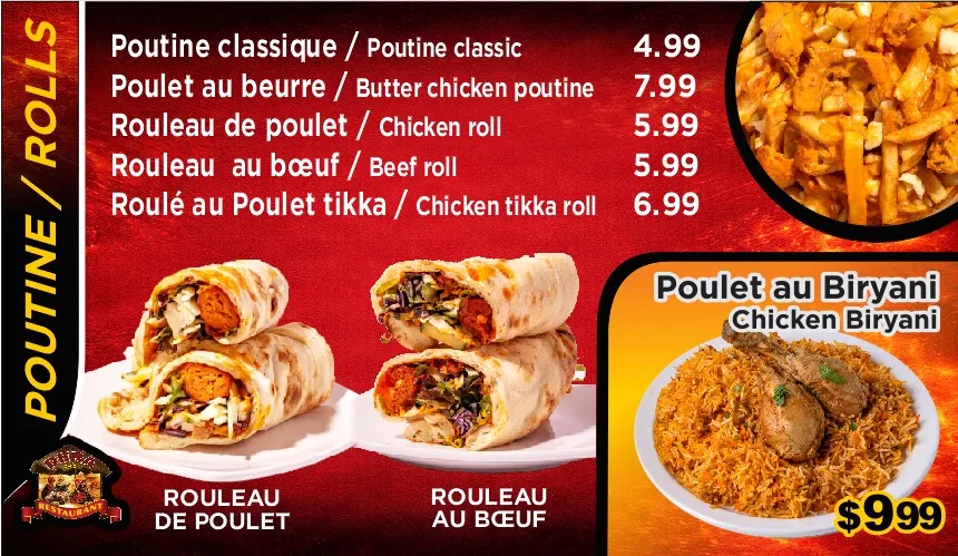 Menu, Dera Xpress