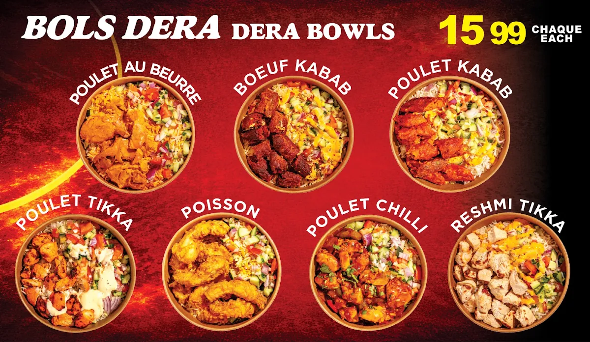 Menu, Dera Xpress