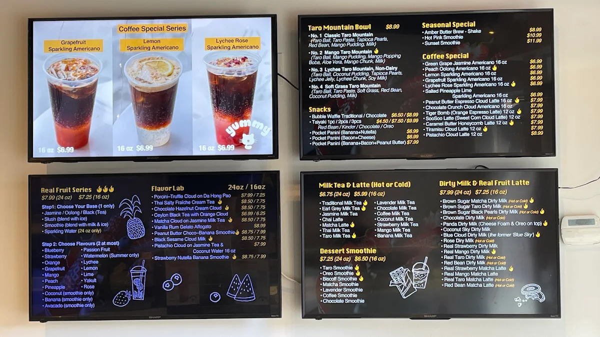 Menu, Yummy Q
