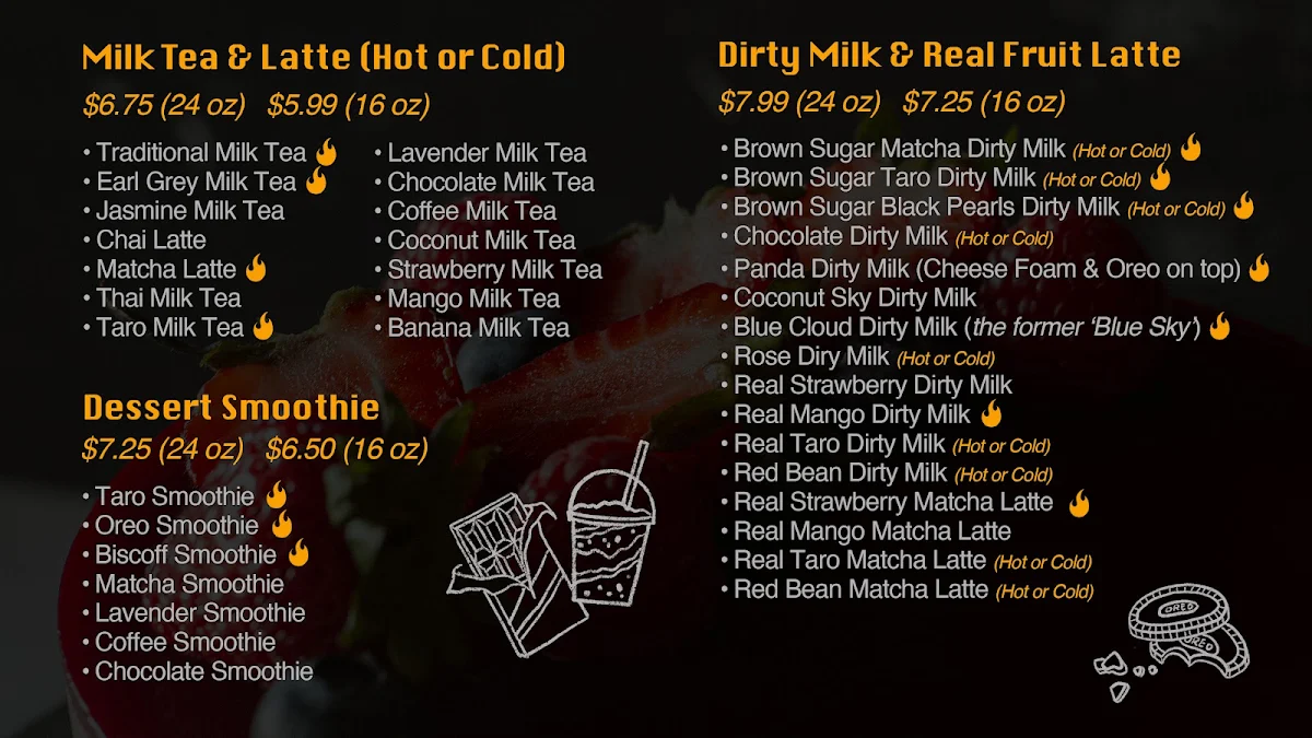 Menu, Yummy Q