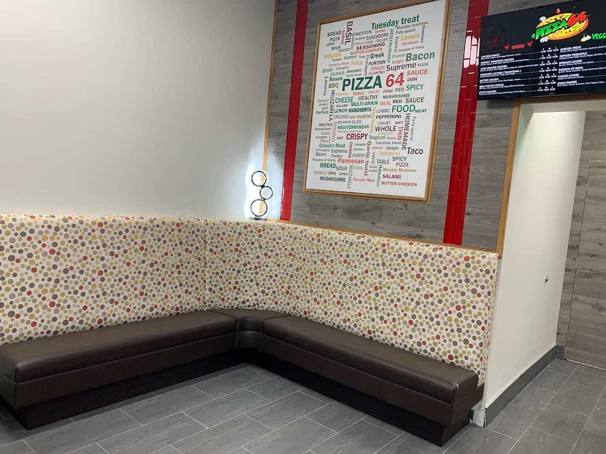 Menu, Pizza 64