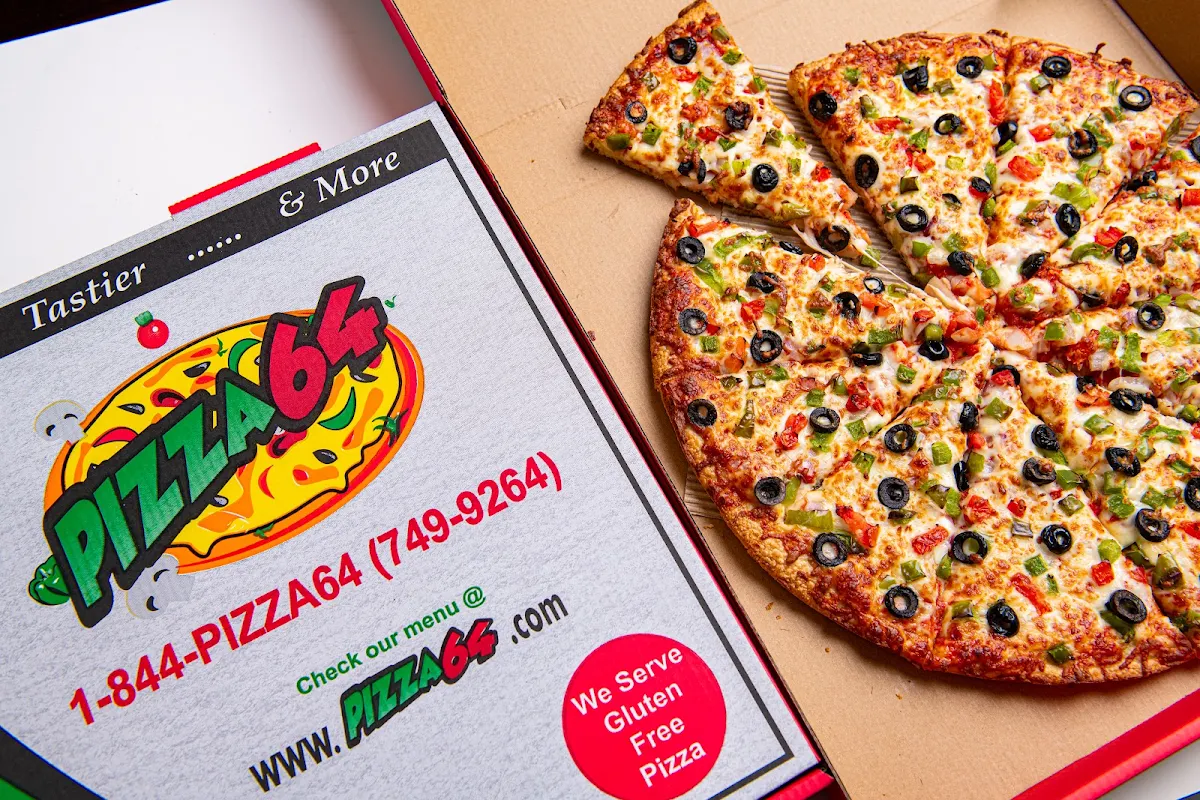 Menu, Pizza 64