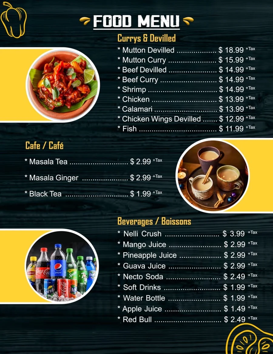 Menu photo 1