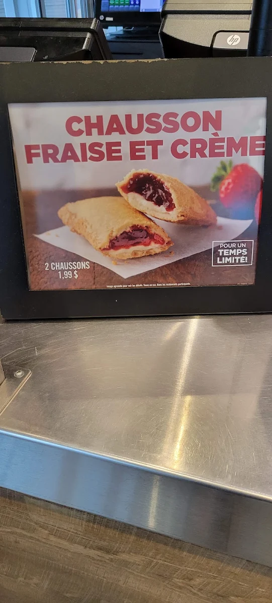 Menu, Harvey's