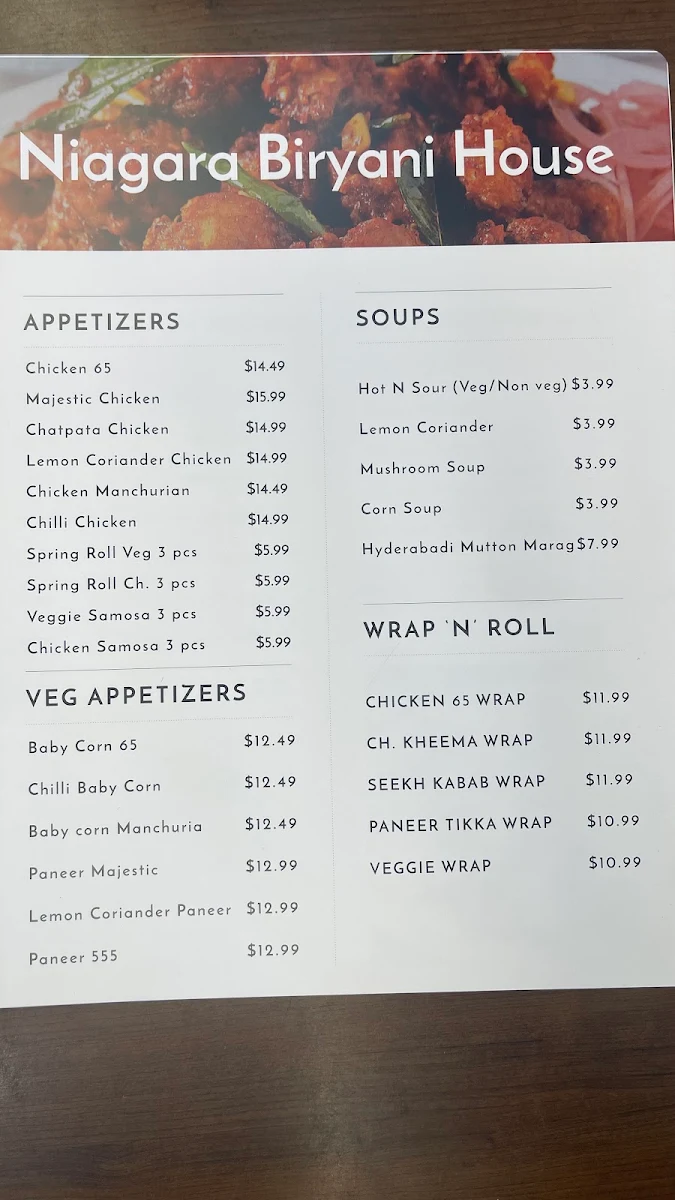Menu photo 1