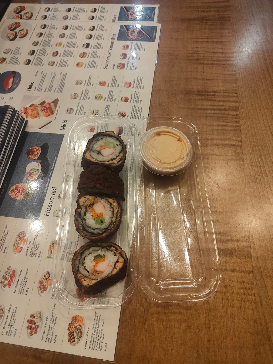 Menu, Sushi Shop Westminster