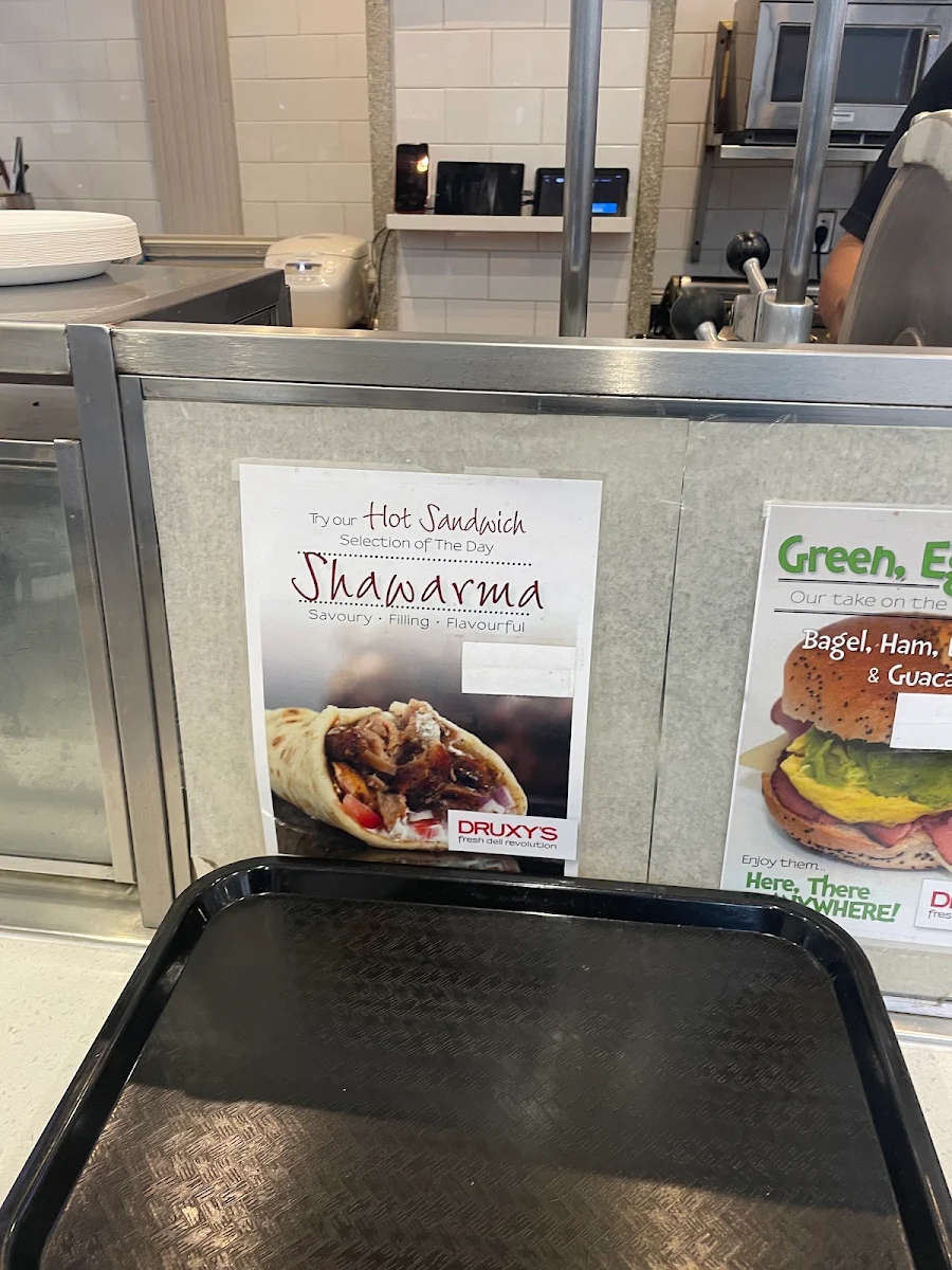 Menu, Druxy's Famous Deli
