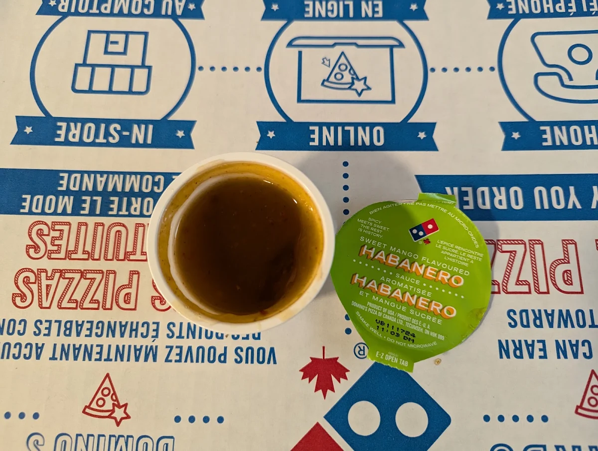 Menu, Domino's Pizza