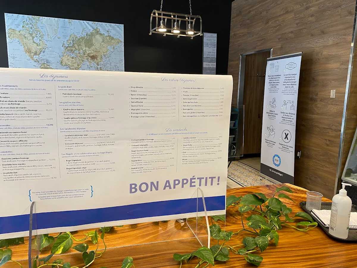 Menu, Jina Café