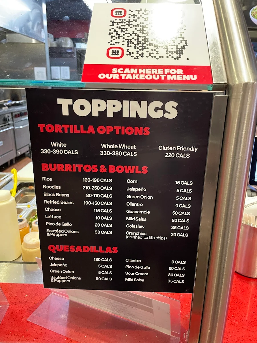 Menu, Fat Bastard Burrito