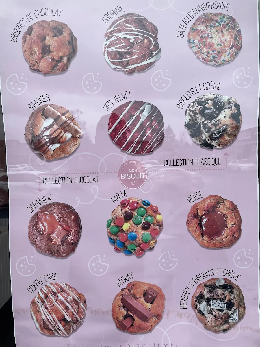 Menu, Mon Biscuit