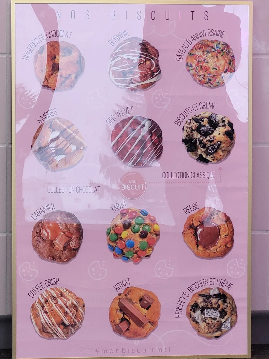 Menu, Mon Biscuit