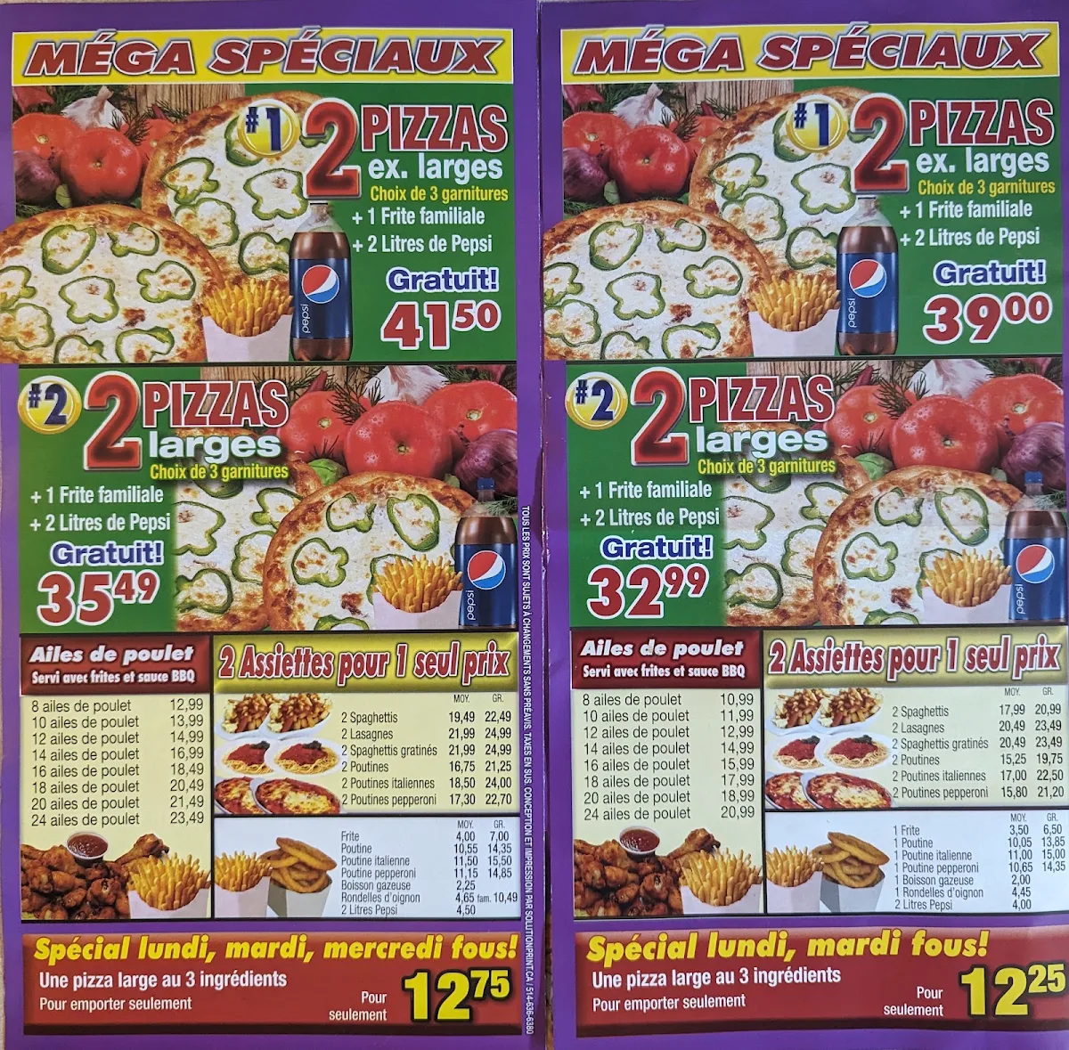 Menu photo 1