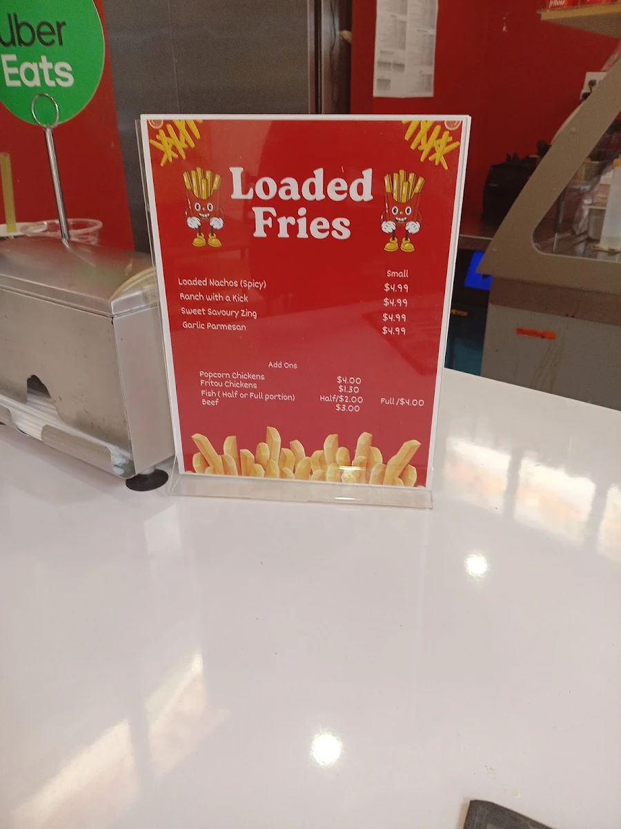 Menu, Fritou