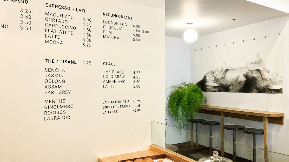 Menu, diff.