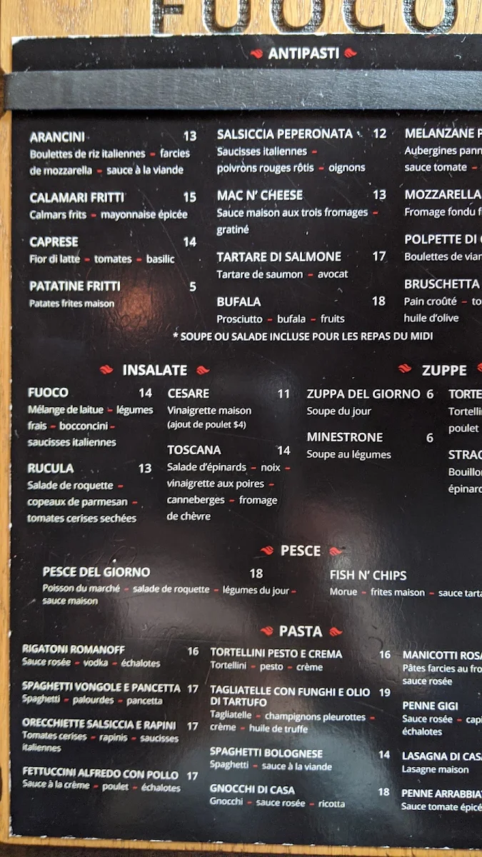 Menu photo 1
