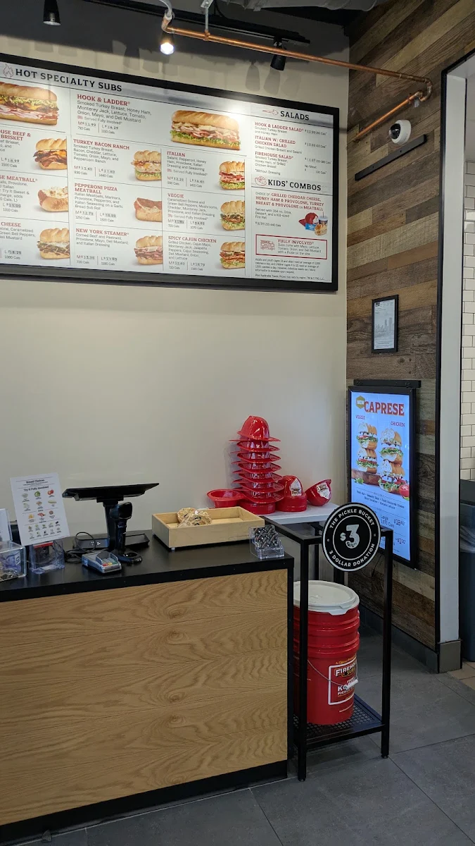 Menu, Firehouse Subs Calgary Uxborough