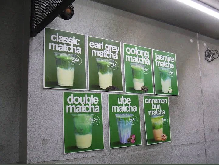 Menu, Matcha Made