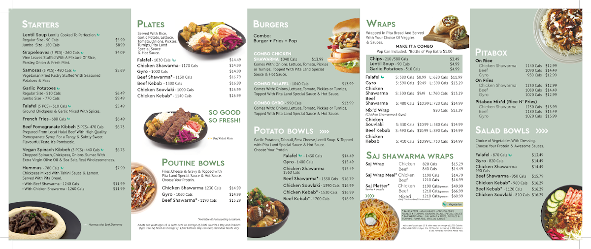 Menu photo 1