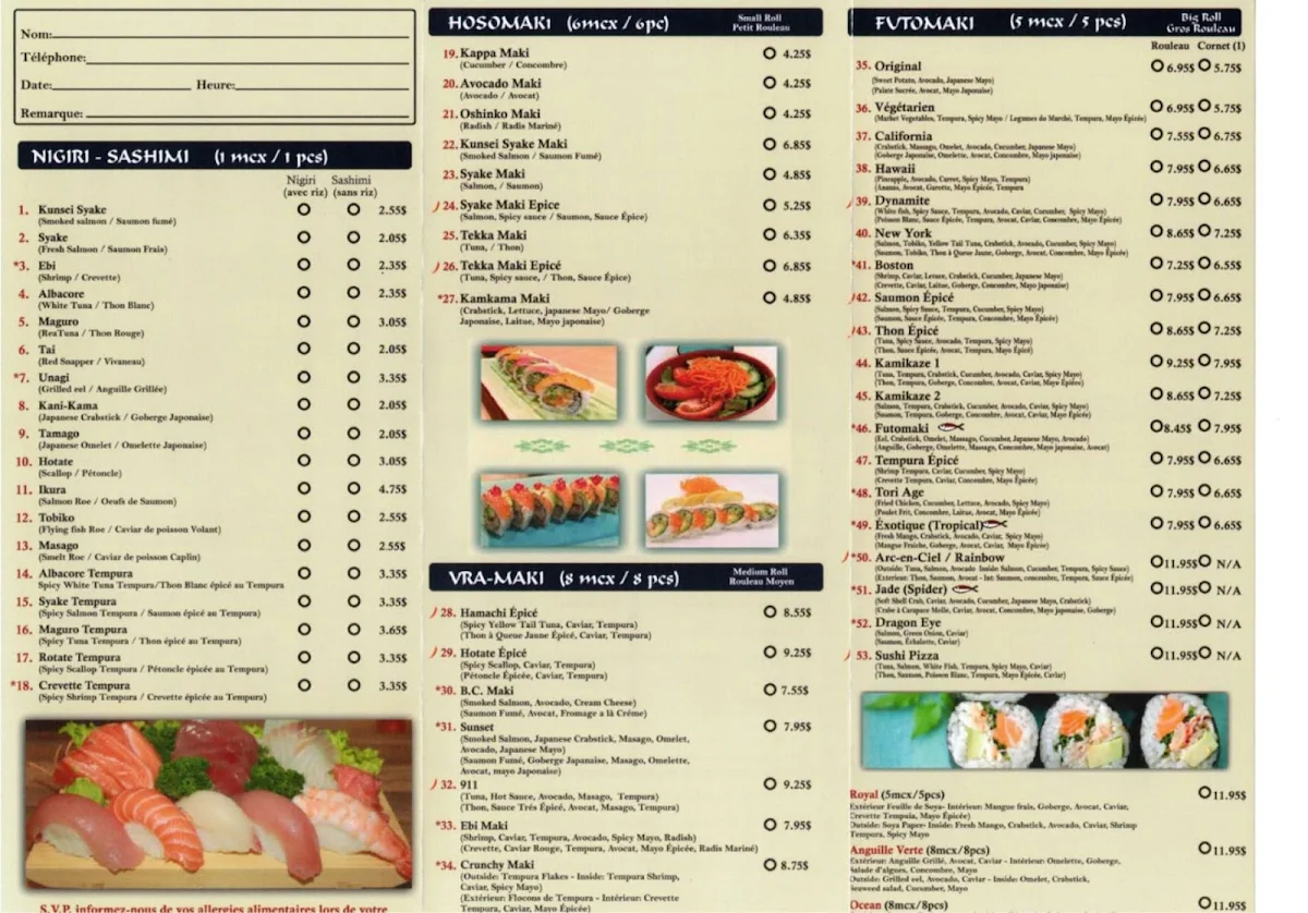 Menu photo 2