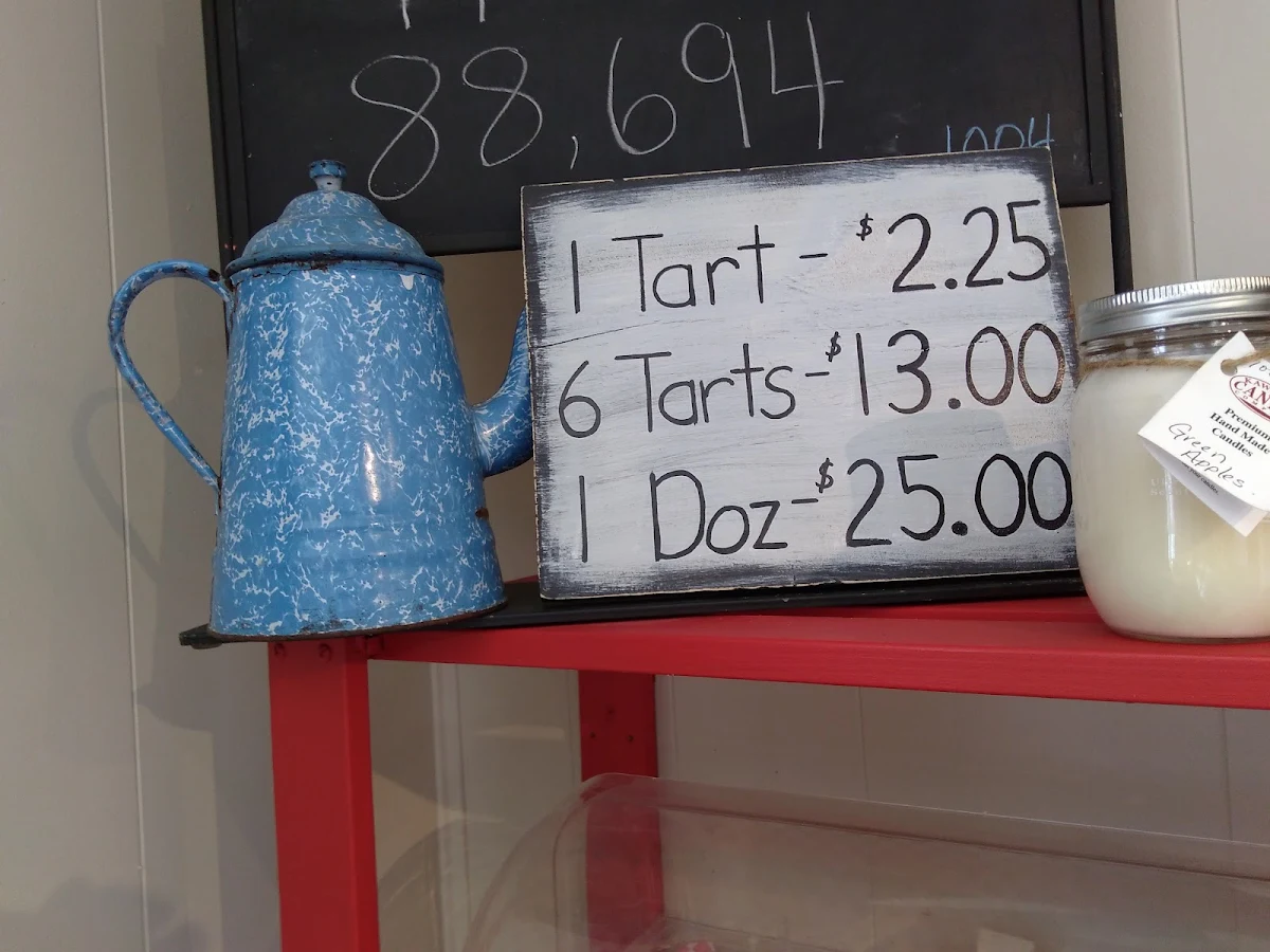 Menu, Kawartha Sweets & Eats