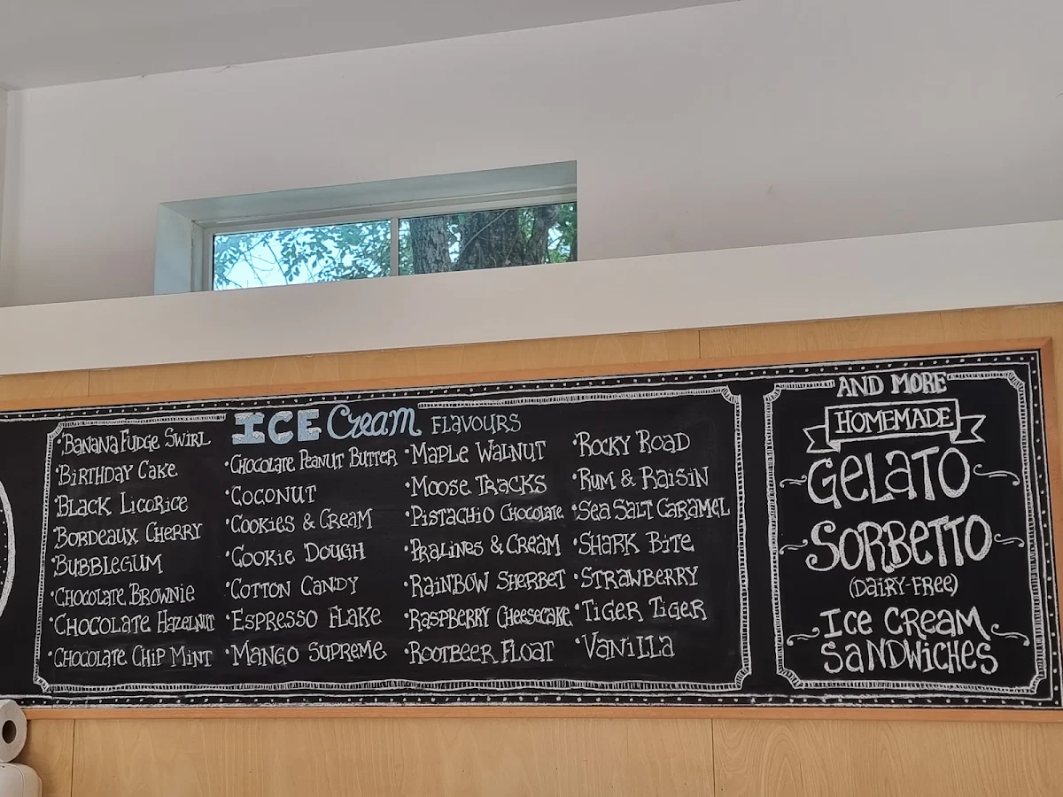 Menu, Billy Gruff Creamery & Bistro