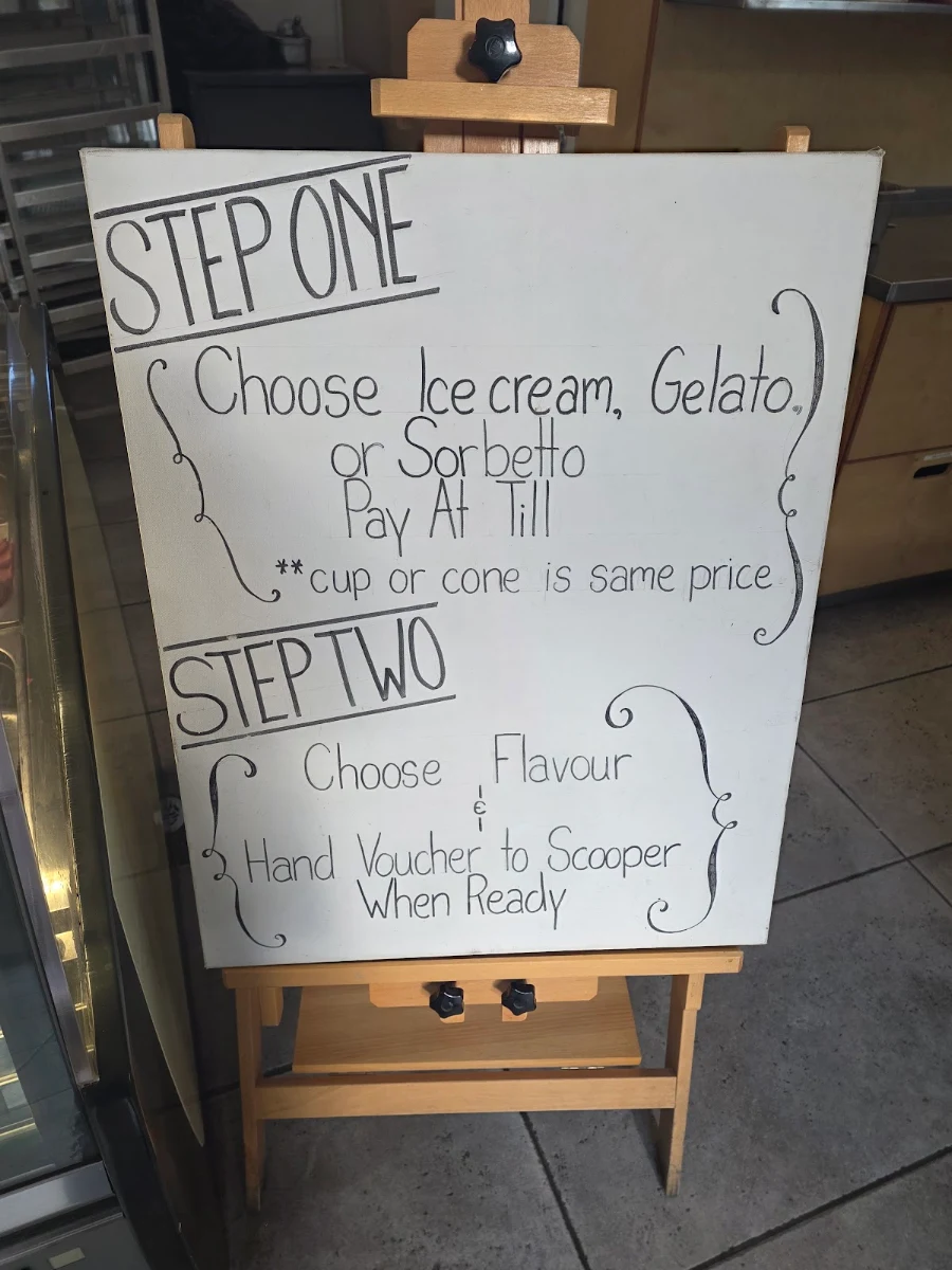 Menu, Billy Gruff Creamery & Bistro