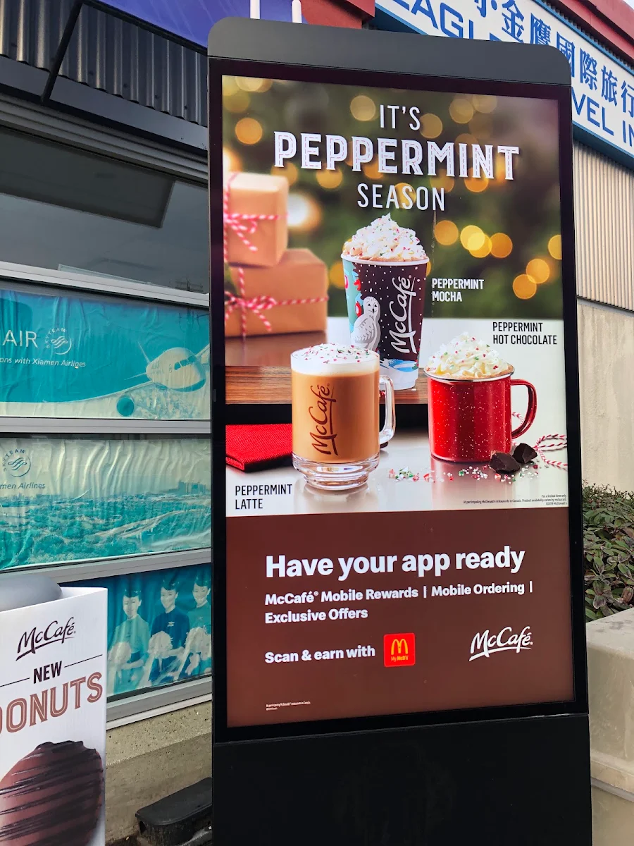 Menu, McDonald's
