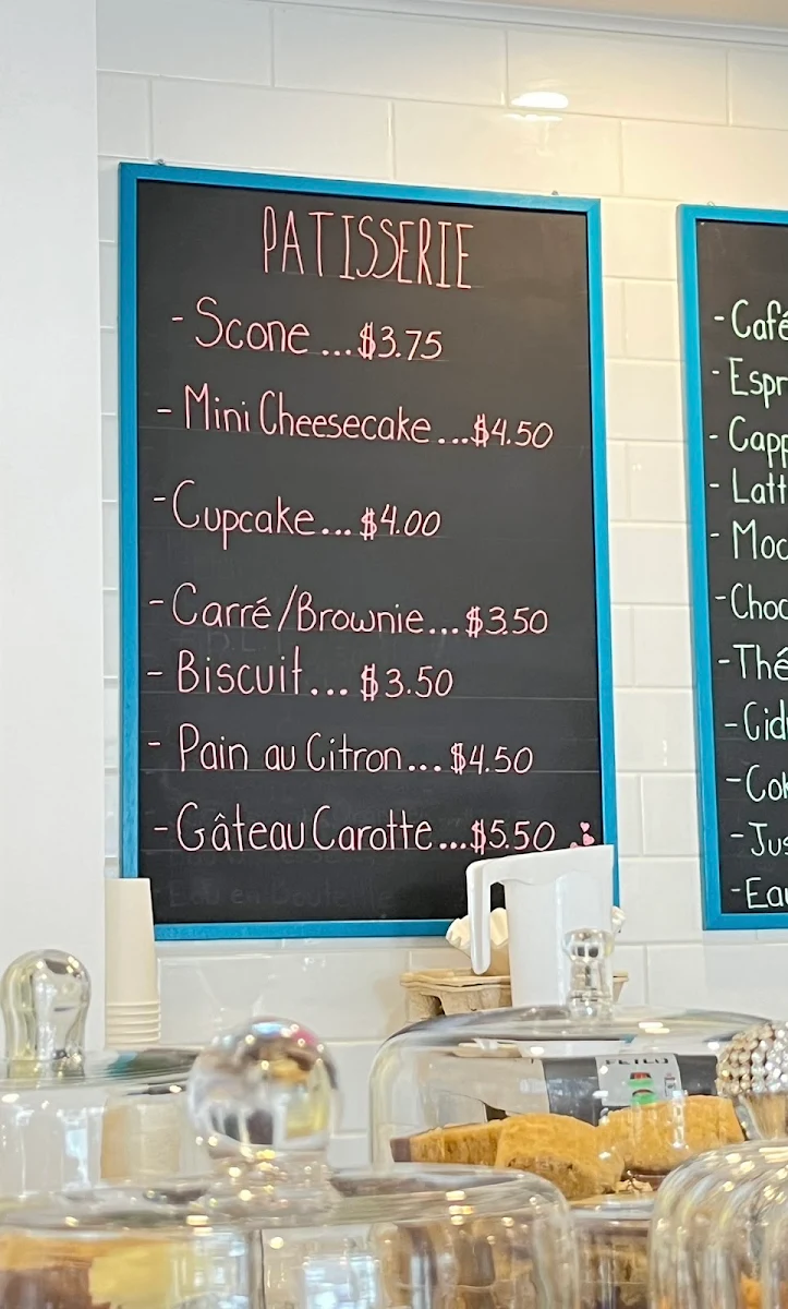 Menu, Les Délices de la Gare Valois