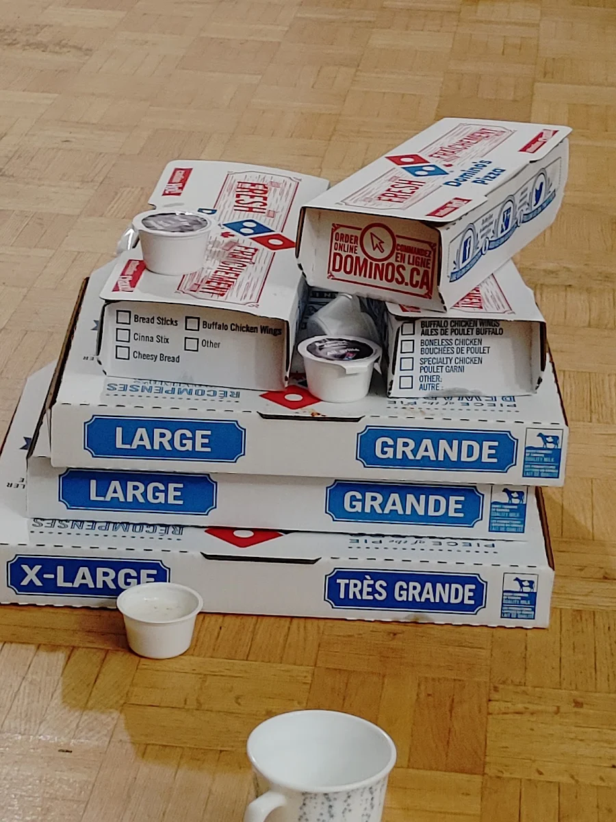 Menu, Domino's Pizza