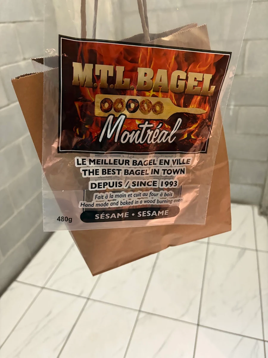 Menu, M.T.L. Bagel