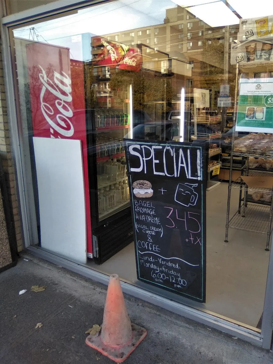 Menu, M.T.L. Bagel
